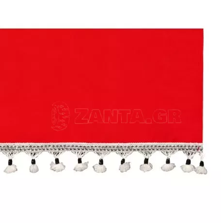 Lampa ΚΟΥΡΤΙΝΕΣ ΝΤΑΛΙΚΑΣ LUXURY PRO CABIN ΚΟΚΚΙΝΟ / ΜΑΥΡΟ ΣΕΤ LAMPA - 8 ΤΕΜ. L9604.1 