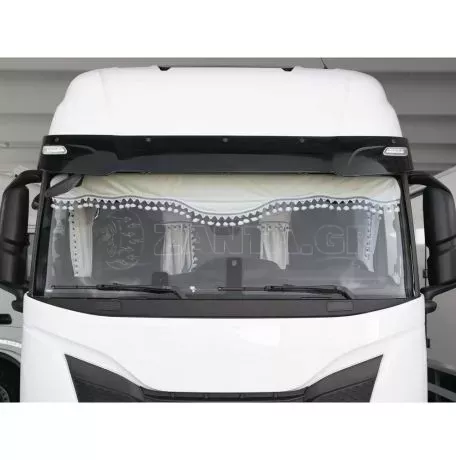 Lampa ΚΟΥΡΤΙΝΕΣ ΝΤΑΛΙΚΑΣ LUXURY PRO CABIN ΚΡΕΜ / ΜΠΛΕ ΣΕΤ LAMPA - 8 ΤΕΜ. L9604.2 