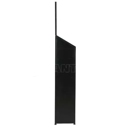 Optiline ΕΚΘΕΤΗΣ/ΣΤΑΝΤ ΜΕ ΤΡΕΙΣ ΠΛΕΥΡΕΣ ΚΑΙ 4 ΟΠΙΣΘΙΑ ΡΑΦΙΑ 185x50x28cm OPTILINE  L9943.3 