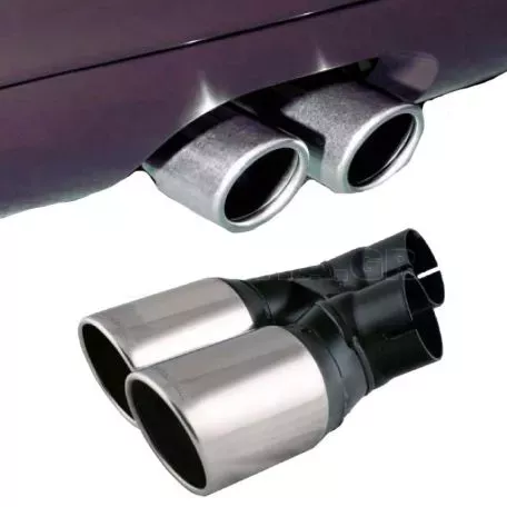 Μπούκα Εξάτμισης Διπλή GTI Look Για VW Golf V (5) TDI 4008GTI 1 Τεμάχιο 