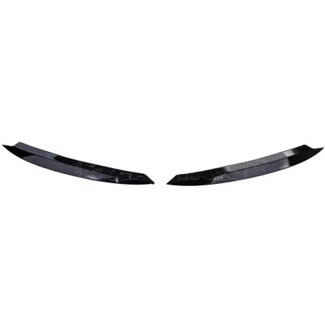 Φρυδάκια Μπροστινών Φαναριών Για VW Golf 7 12-21 Evil Eye Μαύρο Γυαλιστερό 2 Τεμάχια 