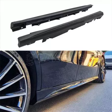 Πλαινά Μασπιέ Για Mercedes-Benz A-Class W177 19+ Hatchback Amg Line Look Από Abs Πλαστικό 2 Τεμάχια 