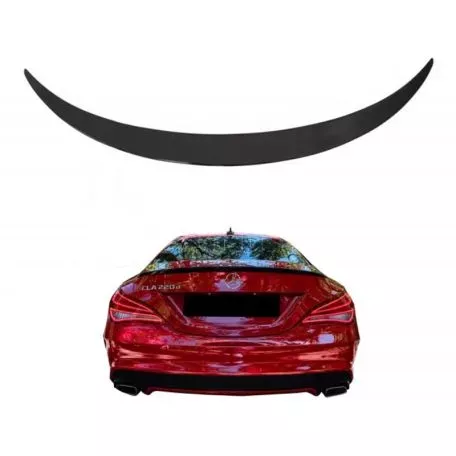 Αεροτομή Πόρτ Παγκάζ Για Mercedes-Benz CLA W117 13-19 Γυαλιστερή Μαύρη Από Abs Πλαστικό 