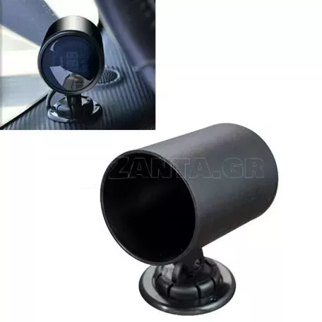 Βάση Για Όργανα Ταμπλό Μονή (1 x 55mm) Ρυθμιζόμενη Μαύρη Auto Gauge 