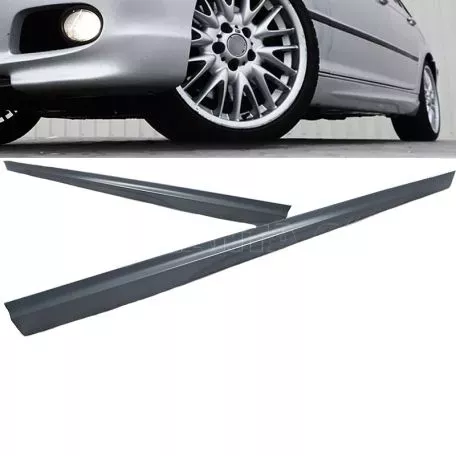 Πλαινά Μασπιέ Για Bmw 3 E46 99-05 Sedan M-Tech Look Από Abs Πλαστικό 2 Τεμάχια 