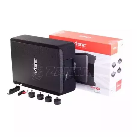 Subwoofer Αυτοκινήτου Vibe Ενεργό Black Air Amplified BA10ASQ V4 10" 332x455x127mm 900W Peak 300W Rms 1 Τεμάχιο 