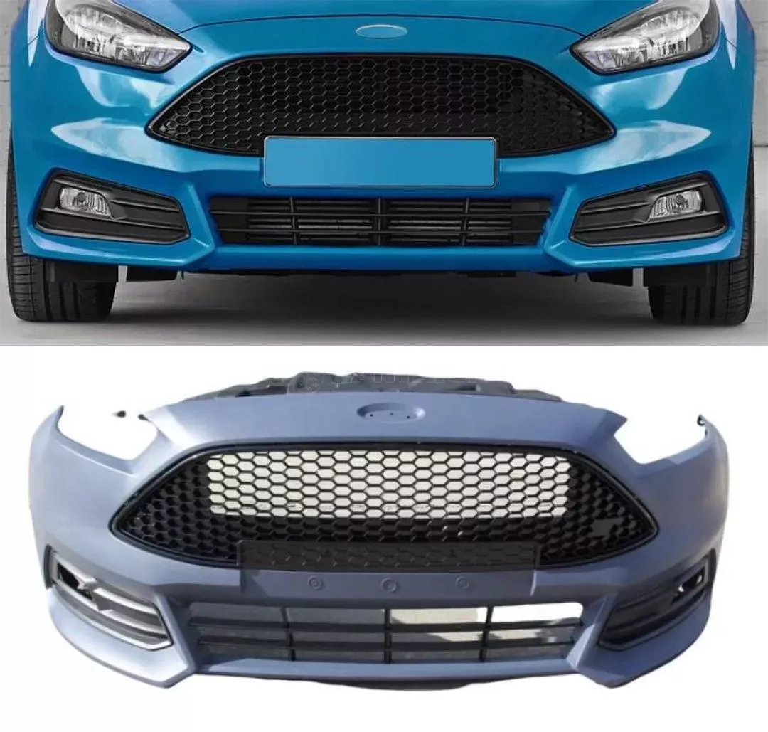 Μπροστινός Προφυλακτήρας Για Ford Focus 2014-2018 ST-Look Με Μάσκα