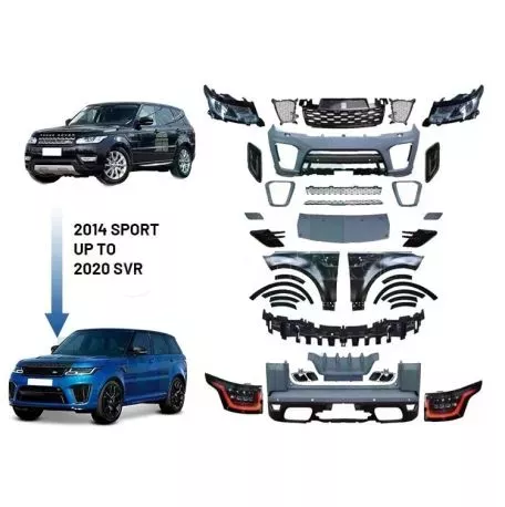 Body Kit Για Land Rover Range Rover Sport L494 2014-2017 Upgrade To 2018+ SVR Look 