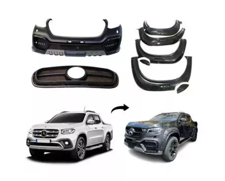 Body Kit Για Mercedes-Benz  X-Class W470 2017+ Amg Look Με DRL 