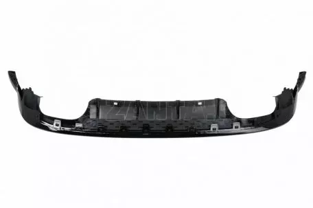 Diffuser Πίσω Προφυλακτήρα Για VW Golf VII (7.5) 17-20 Facelift R-Look Μαύρο Γυαλιστερό 