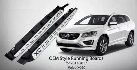 Πλαινά Σκαλοπάτια Για Volvo XC60 2014-2017 2 Τεμάχια 