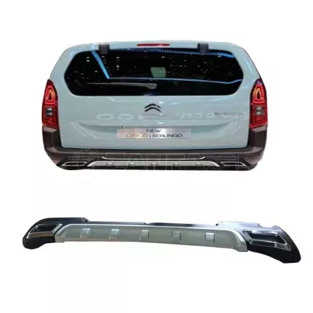 Skid Plates Προφυλακτήρων Body kit Για Εμπρός Και Πίσω Προφυλακτήρα Για Citroen Berlingo 2018+ 2 Τεμάχια 