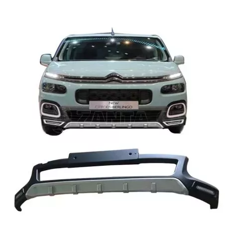 Skid Plates Προφυλακτήρων Body kit Για Εμπρός Και Πίσω Προφυλακτήρα Για Citroen Berlingo 2018+ 2 Τεμάχια 