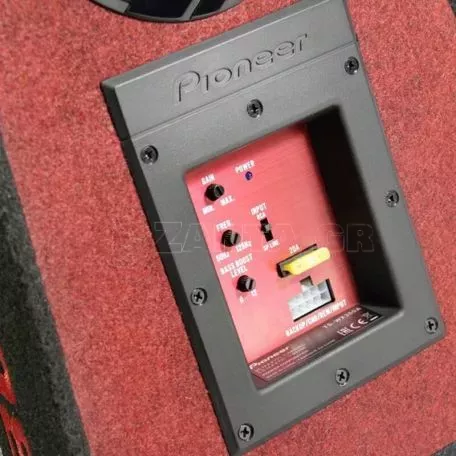 Subwoofer Αυτοκινήτου Pioneer Αυτοενισχυόμενο 12" 30cm 350Watt RMS Με Κούτα 