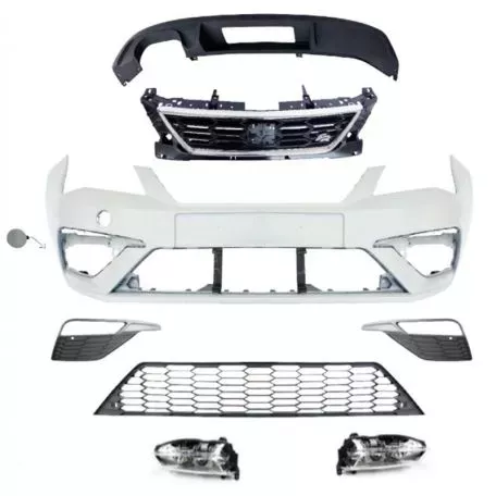 Body Kit Για Seat Leon 3 (5F) 17-20 FR Look Με Μάσκα Και Led Drl 