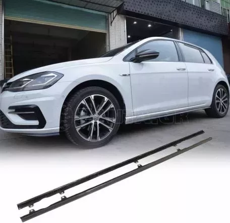 Πλαινά Μασπιέ Για VW Golf VII (7 & 7.5) 12-20 R Look Από Abs Πλαστικό 2 Τεμάχια 