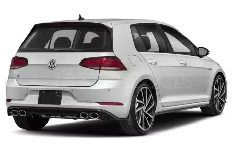 Πισινός Προφυλακτήρας Για VW Golf VII (7) 13-19 Upgrade to R 7.5 Look 17-19 