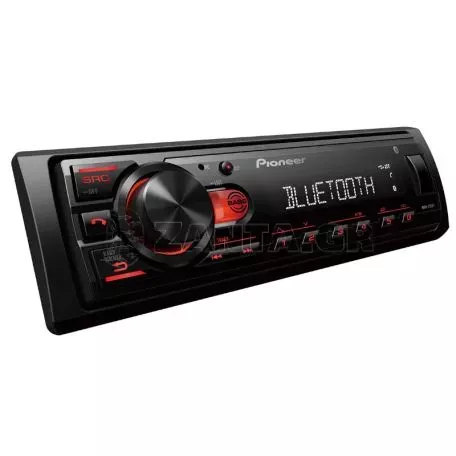 Radio USB / Bluetooth / AUX 4x50W Pioneer MVH-230BT Universal 1DIN Με Ενσωματωμένο Μικρόφωνο 