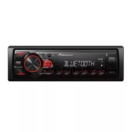 Radio USB / Bluetooth / AUX 4x50W Pioneer MVH-230BT Universal 1DIN Με Ενσωματωμένο Μικρόφωνο 