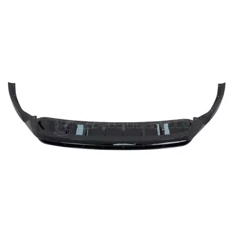 Μπροστινό Spoiler Για Audi Q8 S-Line (2018-2023) Γυαλιστερό Μαύρο 4 Τεμάχια 