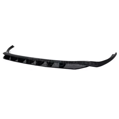 Μπροστινό Spoiler Για Audi Q8 S-Line (2018-2023) Γυαλιστερό Μαύρο 4 Τεμάχια 