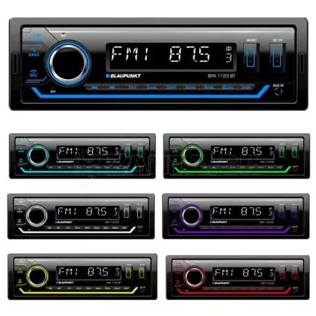 Radio 2 Usb Bluetooth 1 Din Blaupunkt BPA 1123 BT 