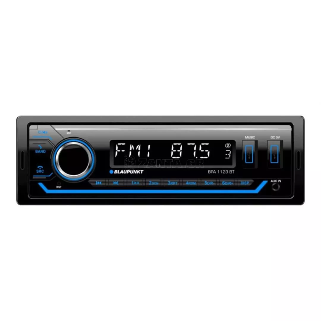 Radio 2 Usb Bluetooth 1 Din Blaupunkt BPA 1123 BT