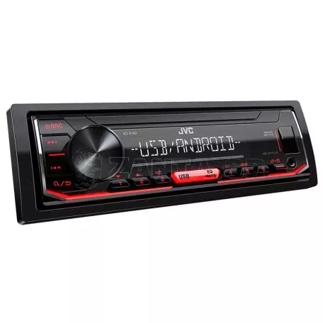 Radio Usb JVC KD-X162 1 Din 4x50 Watt MP3 / Aux Android Κόκκινο Χρώμα 