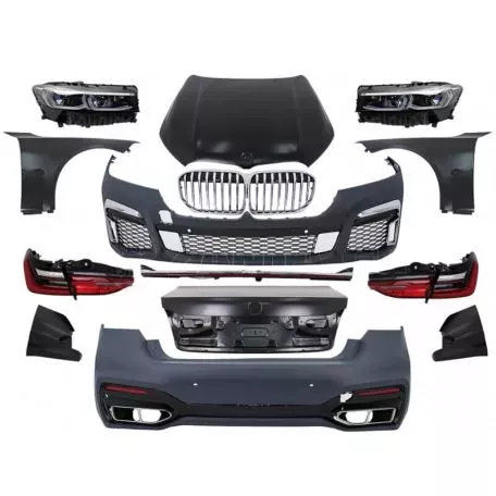 Body Kit Για Bmw 7 F01/F02 09-12 Upgrade To 7 G12 Facelift 2020 Look Προυλακτήρες, Φτερά, Καπό, Φανάρια 