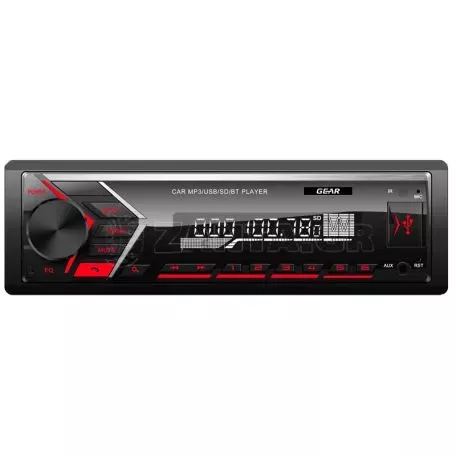 Radio Mp3 Usb Aux SD Bluetooth 1 Din Gear 4x45 Watt GR-750BT 