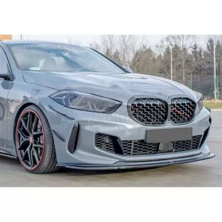 Μπροστινό Spoiler Για Bmw 1 F40 2019+ 135M & M-Packet Γυαλιστερό Μαύρο 1 Τεμάχιο 