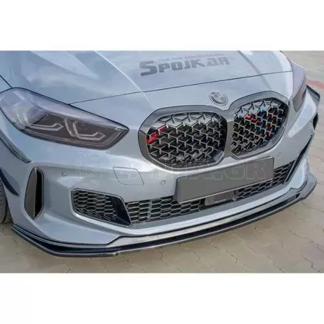 Μπροστινό Spoiler Για Bmw 1 F40 2019+ 135M & M-Packet Γυαλιστερό Μαύρο 1 Τεμάχιο 