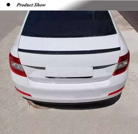 Αεροτομή Πορτ Παγκάζ Για Skoda Octavia MK3 13-20 Oem V2 Style Μαύρο Γυαλιστερό Από Abs Πλαστικό 