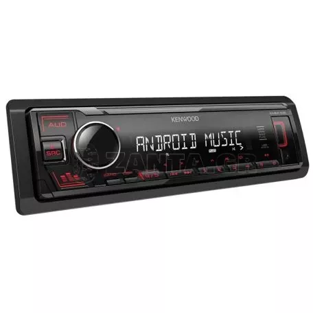 Radio Usb Aux 1 Din Kenwood 4x50 Watt ΚΜΜ-105RY 