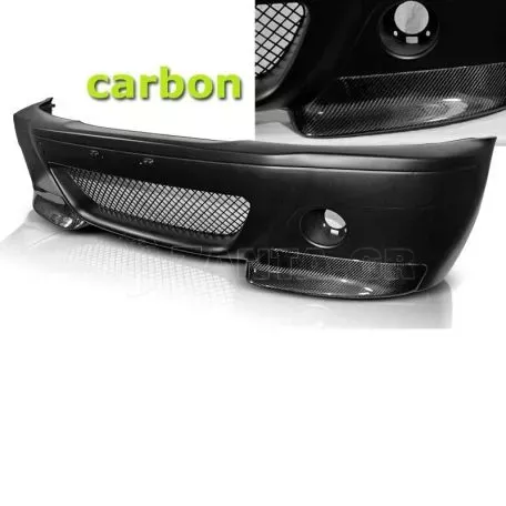 Μπροστινός Προφυλακτήρας Για Bmw 3 E46 98-05 Coupe M3 CSL Look με Carbon Spoilers 
