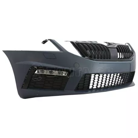 Μπροστινός Προφυλακτήρας Για Skoda Octavia 3 (5E) 17-19 Facelift RS Look Με DRL 