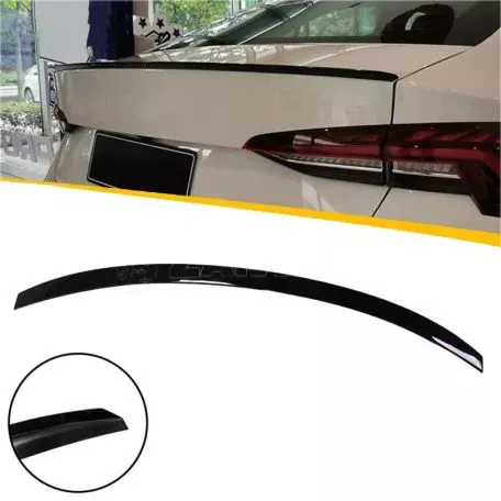 Αεροτομή Πορτ Παγκάζ Για Skoda Octavia 2021+ Hybrid Μαύρο Γυαλιστερό 