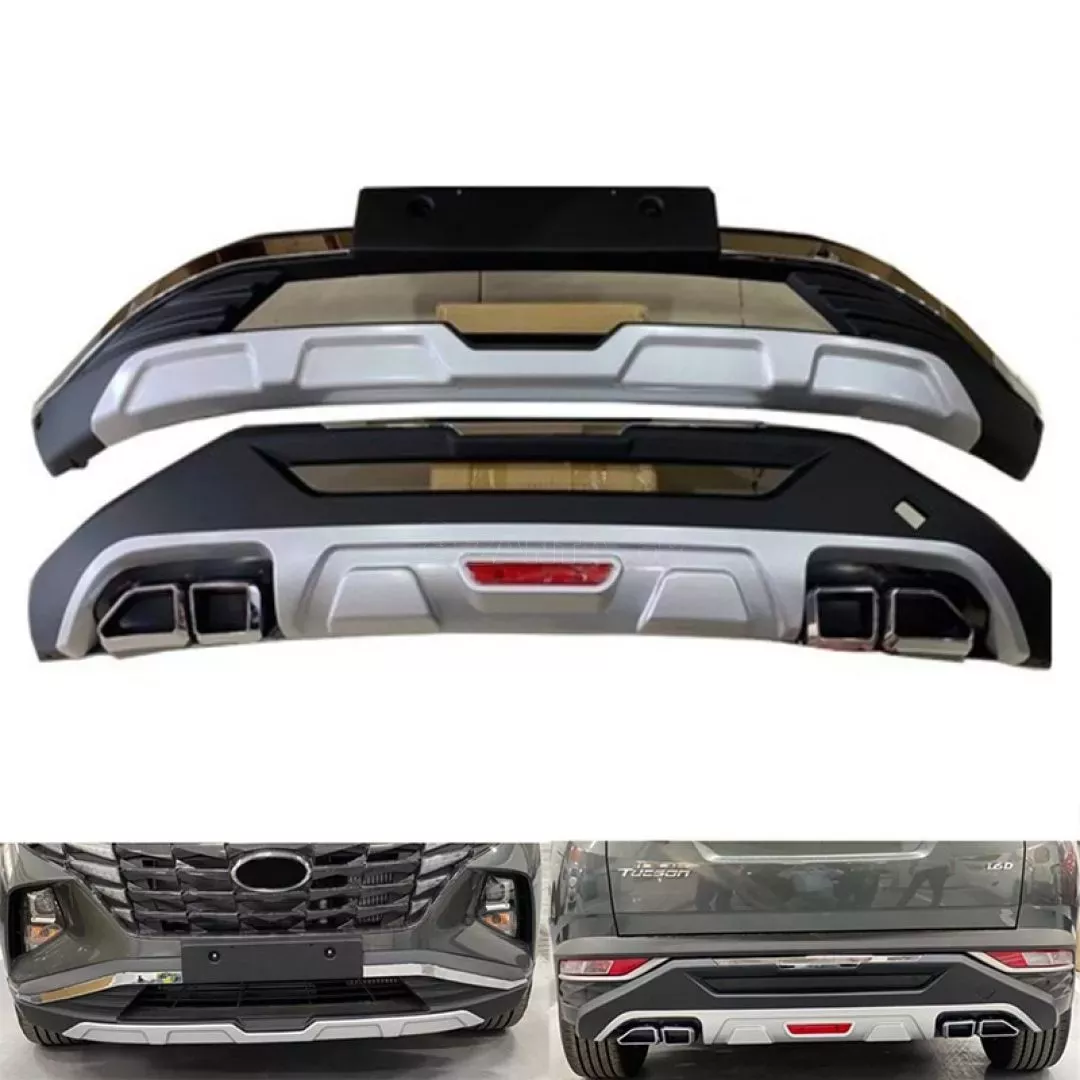 Skid Plates Προφυλακτήρων Body kit Για Εμπρός Και Πίσω Προφυλακτήρα Για Hyundai Tucson 2021+ 2 Τεμάχια