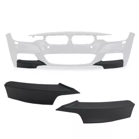Μπροστινά Spoiler Δεξιά & Αριστερά Για Bmw 3 F30 / F31 2012-2017 M-Tech Από Abs Πλαστικό 2 Τεμάχια 