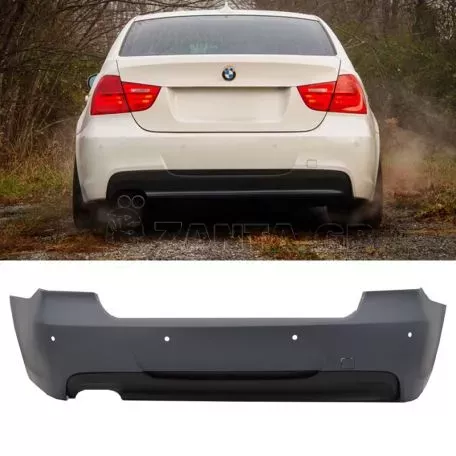 Πισινός Προφυλακτήρας Για Bmw 3 E90 05-11 M-Tech Look Με PDC 