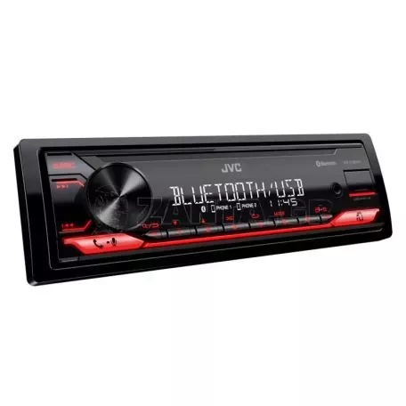Radio Usb Bluetooth JVC KD-X282BT 4x50 Watt MP3 / Aux Κόκκινο Χρώμα 