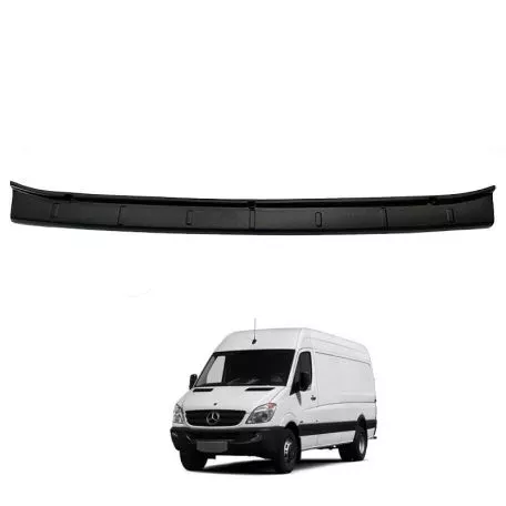 Προστατευτικό Πίσω Προφυλακτήρα Για Mercedes-Benz Sprinter  W906 2006-2018 / VW Crafter 2006-2017 Από Abs Πλαστικό Μαύρο 