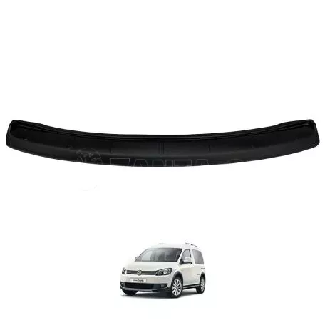 Προστατευτικό Πίσω Προφυλακτήρα Για VW Caddy 2015-2020 Από Abs Πλαστικό Μαύρο 