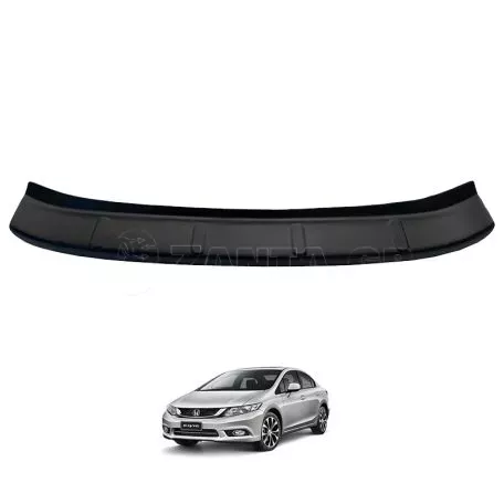 Προστατευτικό Πίσω Προφυλακτήρα Για Honda Civic 2012-2016 Sedan Από Abs Πλαστικό Μαύρο 