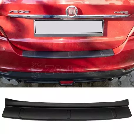 Προστατευτικό Πίσω Προφυλακτήρα Για Fiat Tipo / Egea 2015+ Sedan Από Abs Πλαστικό Μαύρο 