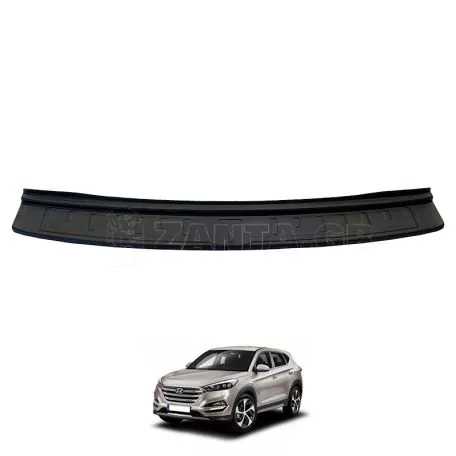 Προστατευτικό Πίσω Προφυλακτήρα Για Hyundai Tucson 2018-2020 Από Abs Πλαστικό Μαύρο 