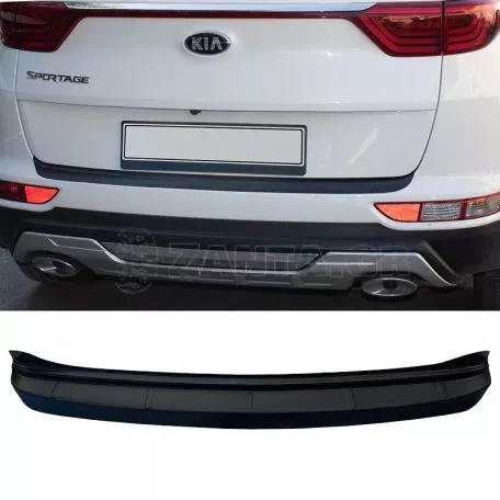 Προστατευτικό Πίσω Προφυλακτήρα Για Kia Sportage 2016-2018 Από Abs Πλαστικό Μαύρο 