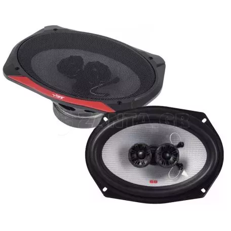 Ηχεία Αυτοκινήτου Vibe Pulse 69-V3 6x9'' Οβάλ 300w Peak 100w RMS 3 Δρόμων Ζευγάρι 2 Τεμάχια 