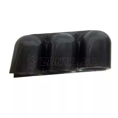Βάση Για Όργανα Ταμπλό Τριπλή (3 x 52mm) Carbon Auto Gauge 