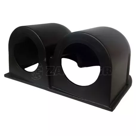 Βάση Για Όργανα Ταμπλό Διπλή (2 x 52mm) Μαύρη Auto Gauge 
